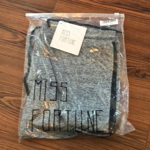 NWT Miss Fortune Workout Shorts Lined Gray Size Large - Picture 8 of 10